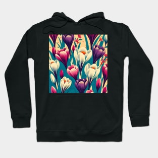 Crocus Flower Hoodie